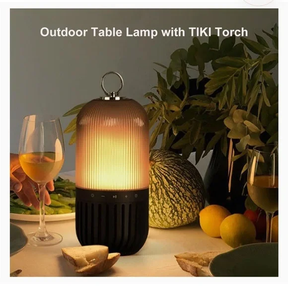 NWT-Wonderlit Emberoglo bluetooth  speaker and flame effect light - Picture 7 of 8